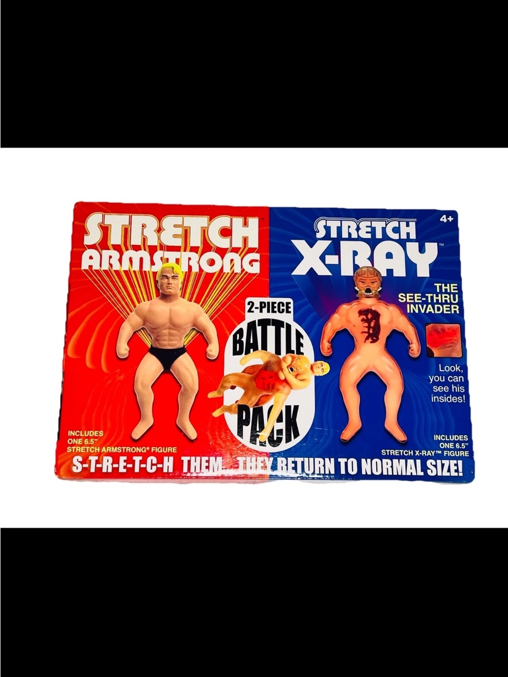 Stretch Armstrong And Stretch X-ray 2 Piece Battle Pack Collectible Edition 2025